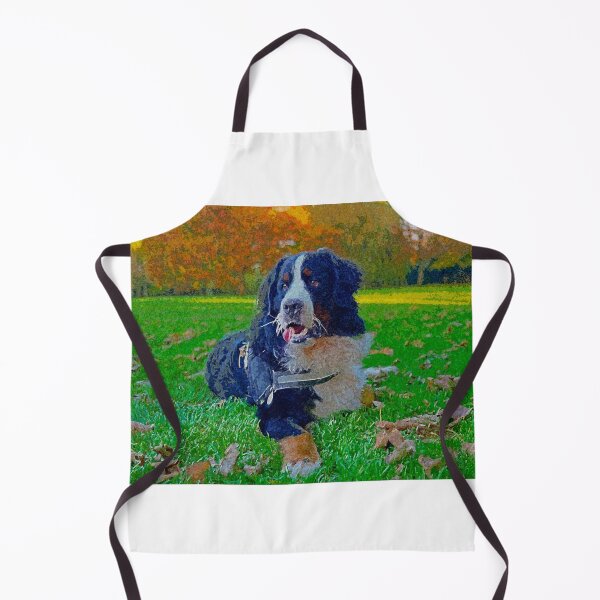 Item preview, Bernese Mountain Dog in autumn designed and sold by AlbertandOlly.