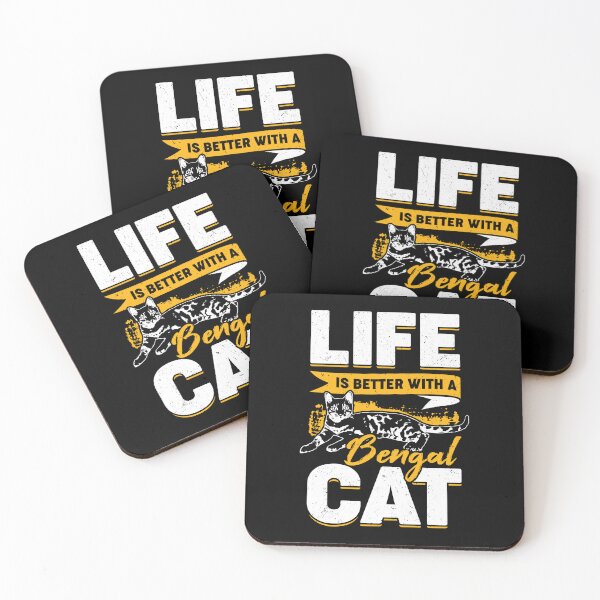 Item preview, Life Is Better With A Bengal Cat designed and sold by Marcid95.