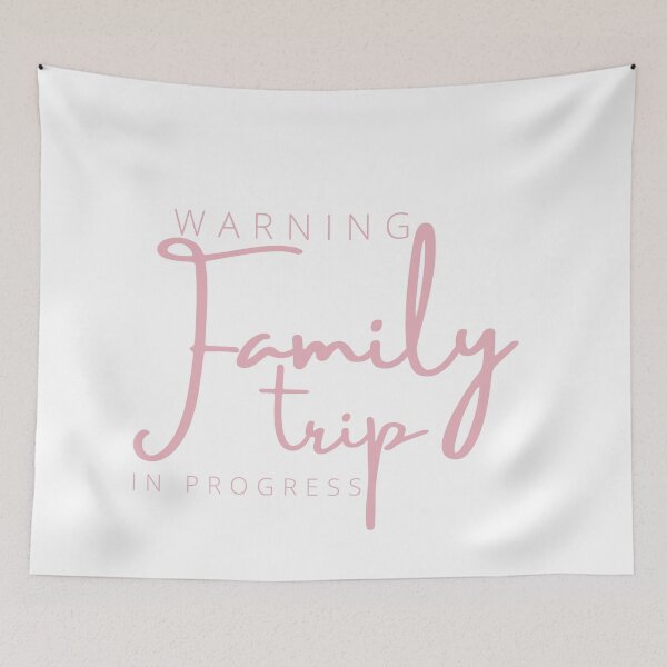 Item preview, Warning Family Trip In Progress   , Family Trip , Vacation Girls Party, Party , Family Trip Family Vacation designed and sold by Alexa5454.