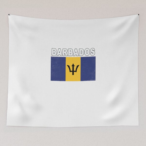Item preview, Barbados Distressed Bajan Flag Design designed and sold by merchhost.