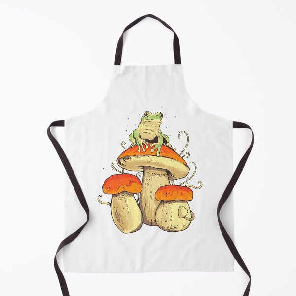 Item preview, icon toad sticker frog with mushrooms designed and sold by Shifa19.