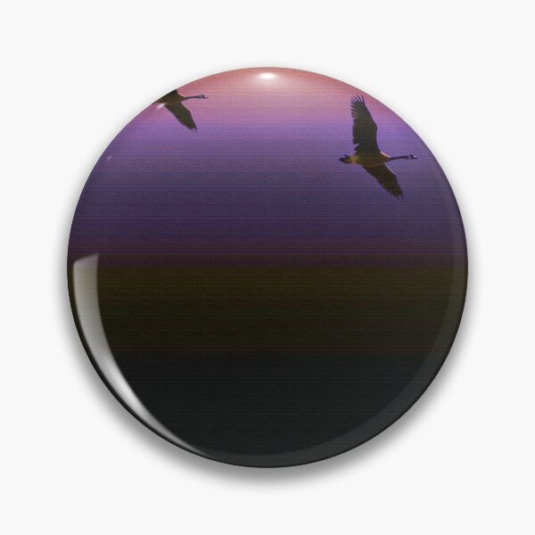 Artikelvorschau, Sunset Geese entworfen und verkauft von Natalie Holland.