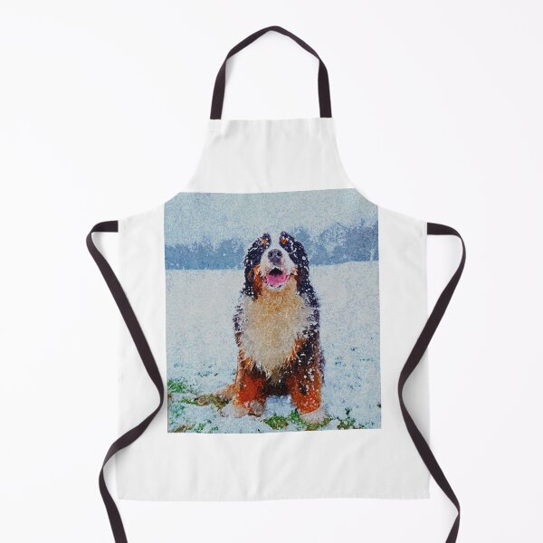 Item preview, Bernese Mountain Dog in the snow designed and sold by AlbertandOlly.