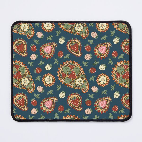 Item preview, Strawberry Paisley Pattern designed and sold by sifis.