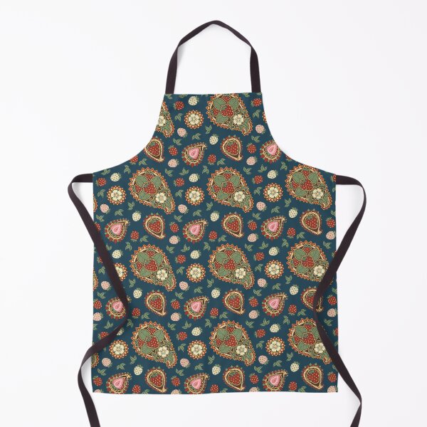 Item preview, Strawberry Paisley Pattern designed and sold by sifis.