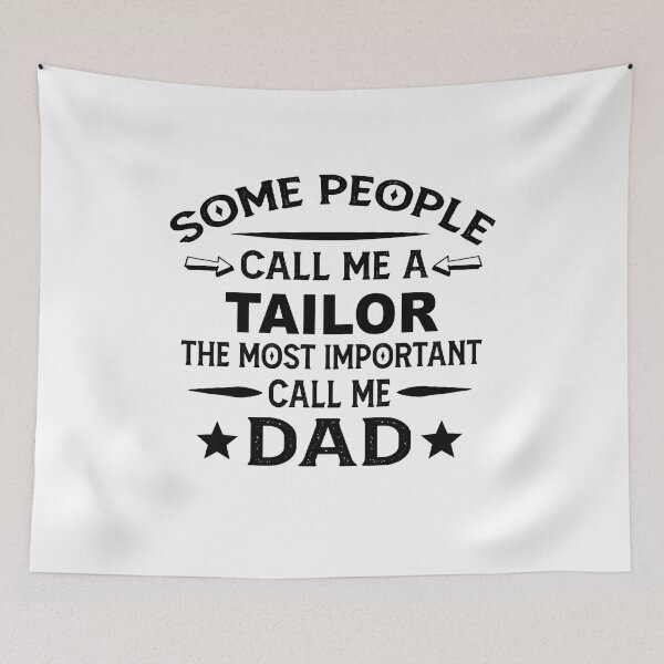 Item preview, tailor Father Dad T-shirt gift for father's Day tailor Dad Father's Day, tailor Dad Hudband Christmas Gift designed and sold by xlnv.