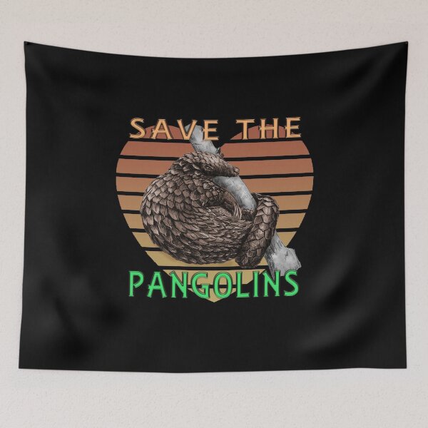 Item preview, Save The Pangolins designed and sold by david parry.