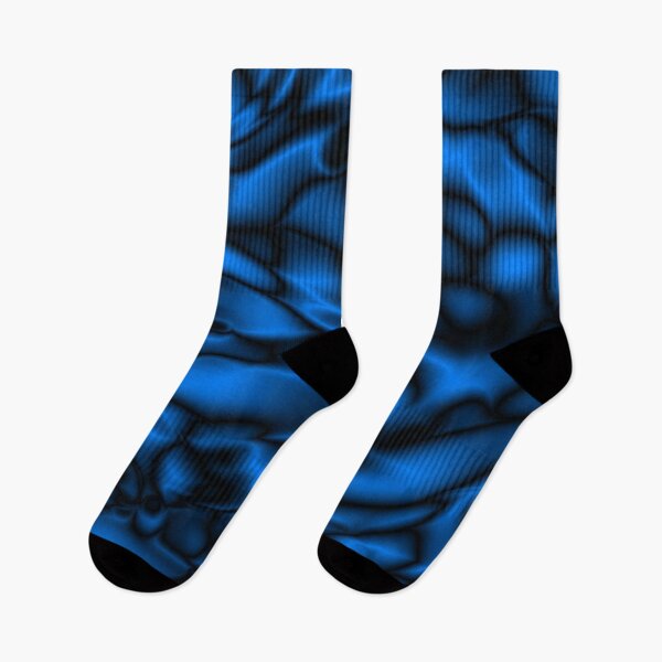Artikelvorschau, Black and Blue Swirled entworfen und verkauft von AF Stewart Art Designs.