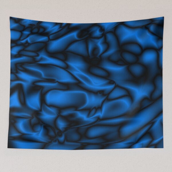 Artikelvorschau, Black and Blue Swirled entworfen und verkauft von AF Stewart Art Designs.