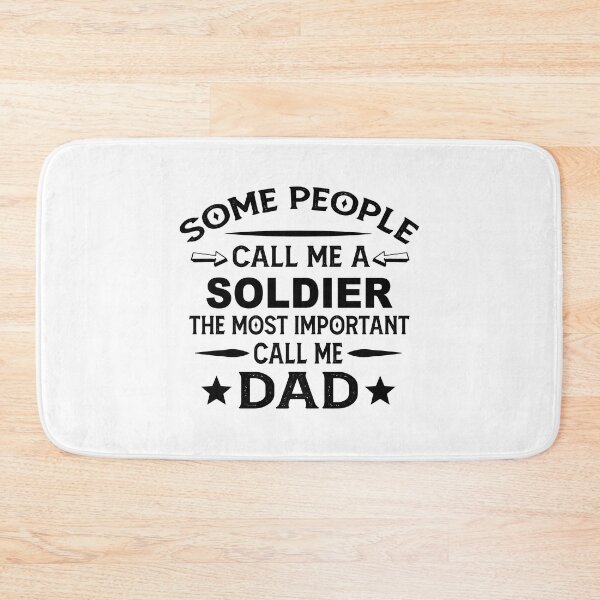 Item preview, soldier Father Dad T-shirt gift for father's Day soldier Dad Father's Day, soldier Dad Hudband Christmas Gift designed and sold by xlnv.