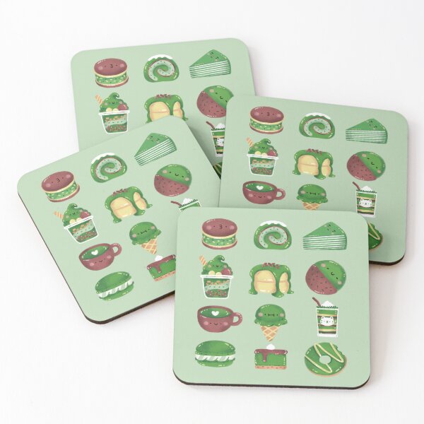 Item preview, Matcha Desserts designed and sold by Figberrytea.