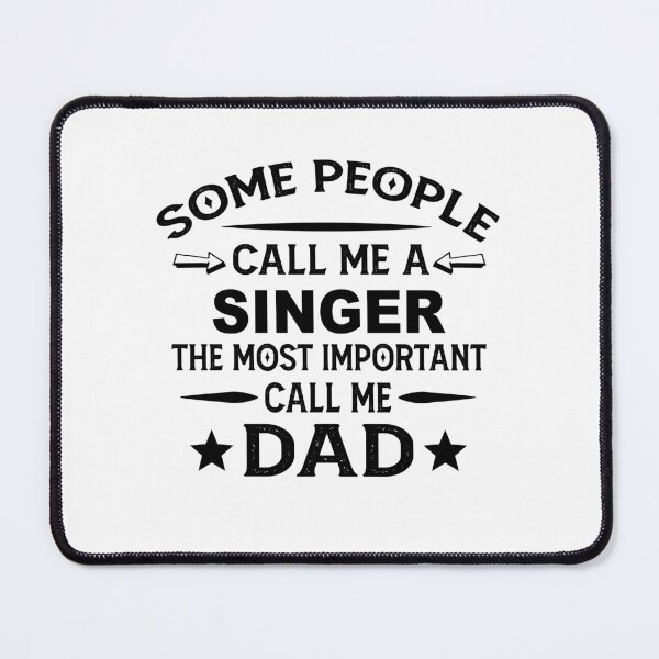 Item preview, singer Father Dad T-shirt gift for father's Day singer Dad Father's Day, singer Dad Hudband Christmas Gift designed and sold by xlnv.