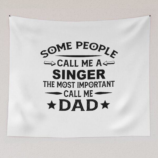 Item preview, singer Father Dad T-shirt gift for father's Day singer Dad Father's Day, singer Dad Hudband Christmas Gift designed and sold by xlnv.