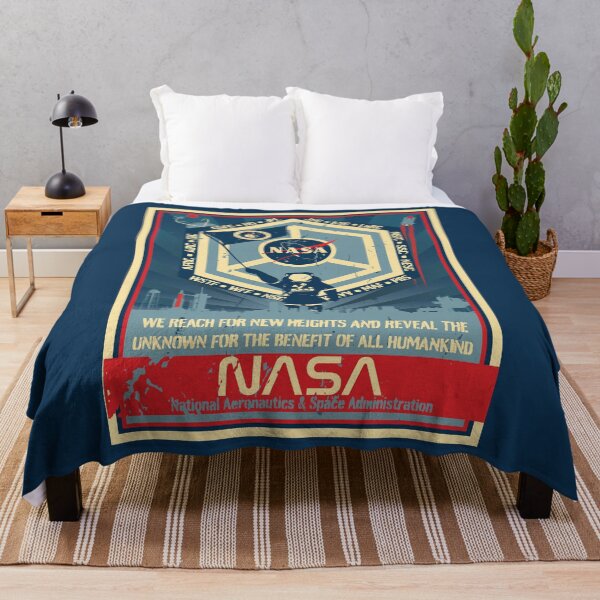 Item preview, NASA Resistance (NASA Seal Flag+Worm version) designed and sold by salamero.