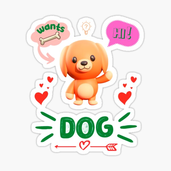 Item preview, Animal Cute Dog! designed and sold by idea-factory.