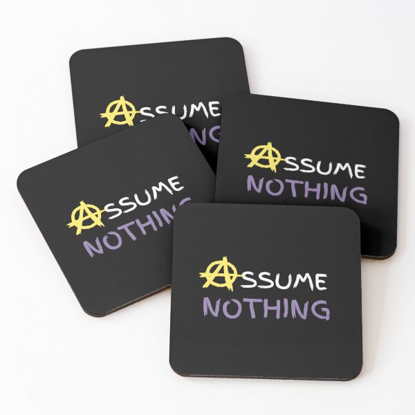 Item preview, Assume Nothing designed and sold by Lylabean22.