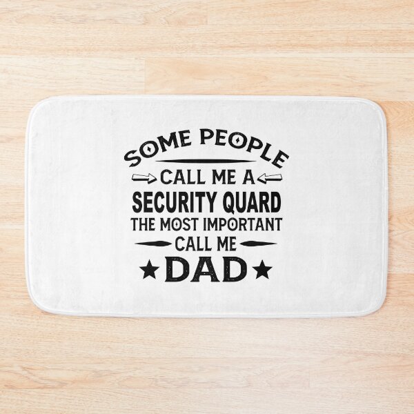 Item preview, security quard Father Dad T-shirt gift for father's Day security quard Dad Father's Day, security quard Dad Hudband Christmas Gift designed and sold by xlnv.