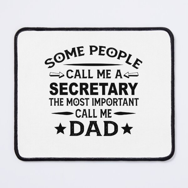 Item preview, secretary Father Dad T-shirt gift for father's Day secretary Dad Father's Day, secretary Dad Hudband Christmas Gift designed and sold by xlnv.