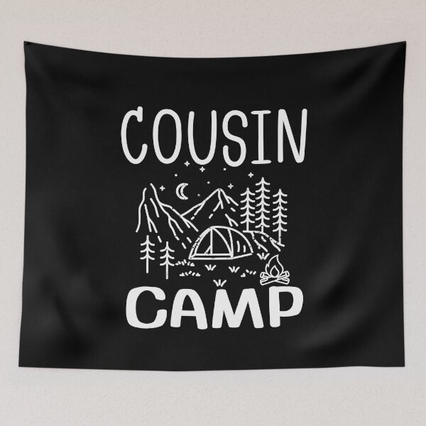 Item preview, Cousin Camp, Summer Travel, Family Camping Vacation designed and sold by Sasikharn.