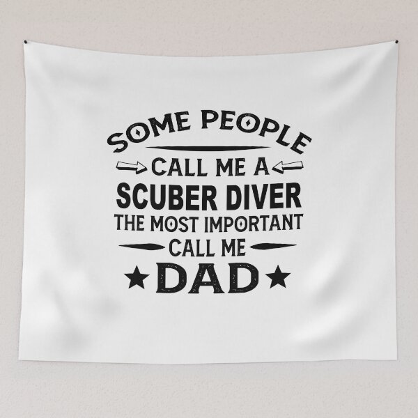 Item preview, scuber diver Father Dad T-shirt gift for father's Day scuber diver Dad Father's Day, scuber diver Dad Hudband Christmas Gift designed and sold by xlnv.