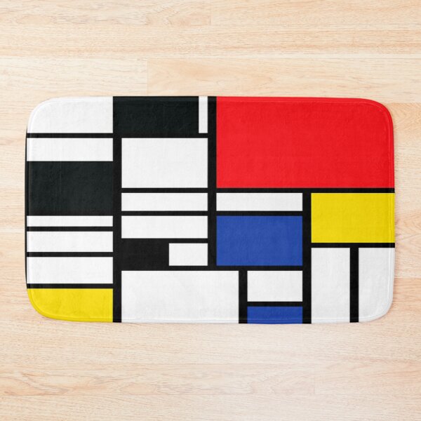 Item preview, piet mondrian - Composition with,Red,Blue, yellow,black,white designed and sold by Olivia-One.