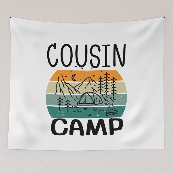 Item preview, Cousin Camp, Funny family vacation summer designed and sold by Sasikharn.