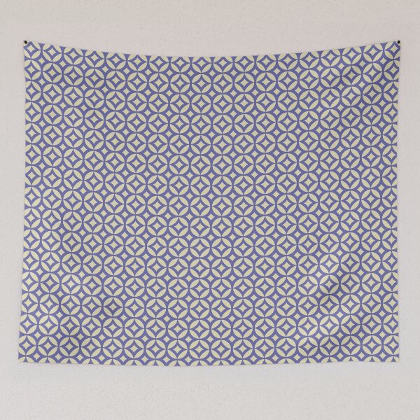 Item preview, Japanese Kimono Pattern in Violet and Beige, Japan Kimono Design designed and sold by Art-and-Archaeo.