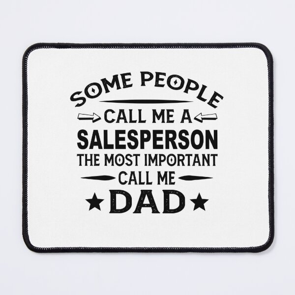 Item preview, salesperson Father Dad T-shirt gift for father's Day salesperson Dad Father's Day, salesperson Dad Hudband Christmas Gift designed and sold by xlnv.