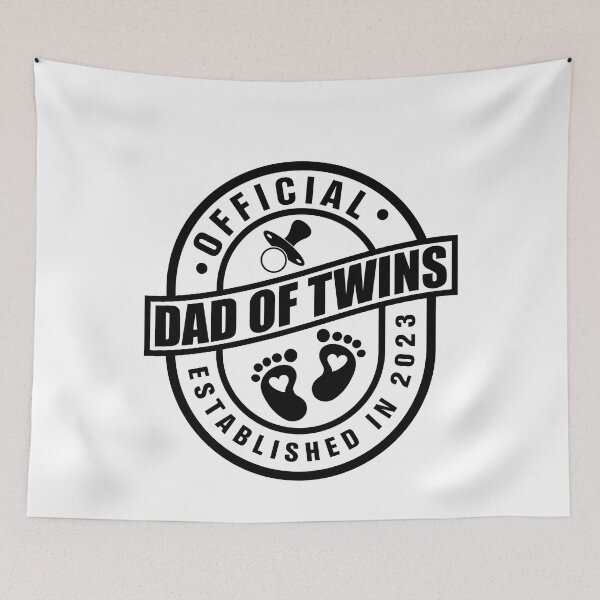 Item preview, Funny Official Dad Of Twins 2023 Proud Father Father's Day designed and sold by Best Designer.