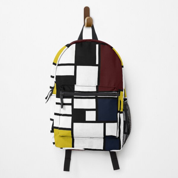 Item preview, piet mondrian - Composition with,dark Red,Navy Blue, yellow,black,white designed and sold by Olivia-One.