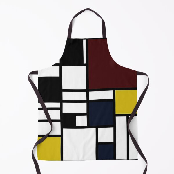 Item preview, piet mondrian - Composition with,dark Red,Navy Blue, yellow,black,white designed and sold by Olivia-One.