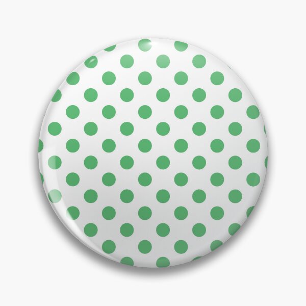 Artikelvorschau, Green Polka Dots - White Background entworfen und verkauft von burbankdesigns.