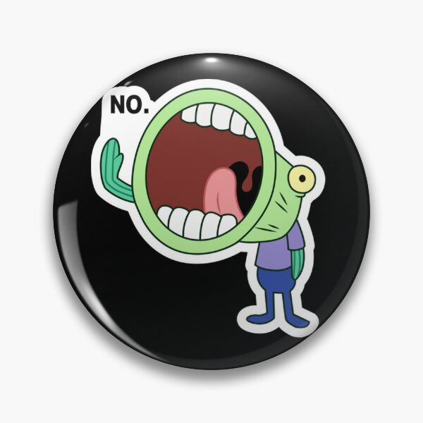 Item preview, SpongeBob Hoopla Fish Screaming NO! designed and sold by Stokesk.