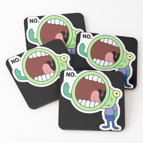 Item preview, SpongeBob Hoopla Fish Screaming NO! designed and sold by Stokesk.