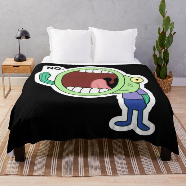 Item preview, SpongeBob Hoopla Fish Screaming NO! designed and sold by Stokesk.