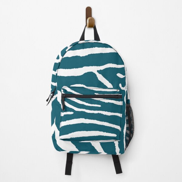 Item preview, Zebra Wild Animal Print 258 Teal designed and sold by tonymagnerart.