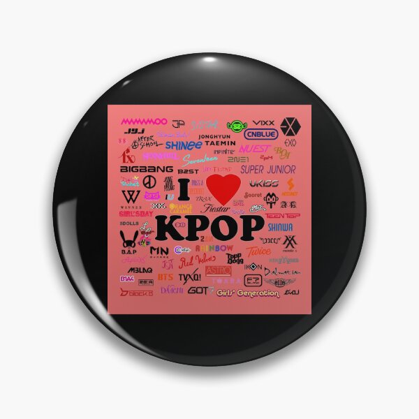 Item preview, I <3 K-Pop Chiffon Top designed and sold by colonjohan.