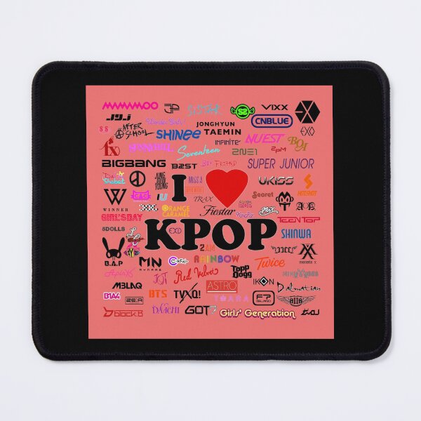 Item preview, I <3 K-Pop Chiffon Top designed and sold by colonjohan.