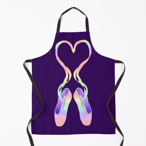 Item preview, Pastel Rainbow Heart Ballerina Shoes designed and sold by Deborah Camp.