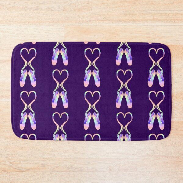 Item preview, Pastel Rainbow Heart Ballerina Shoes designed and sold by Deborah Camp.
