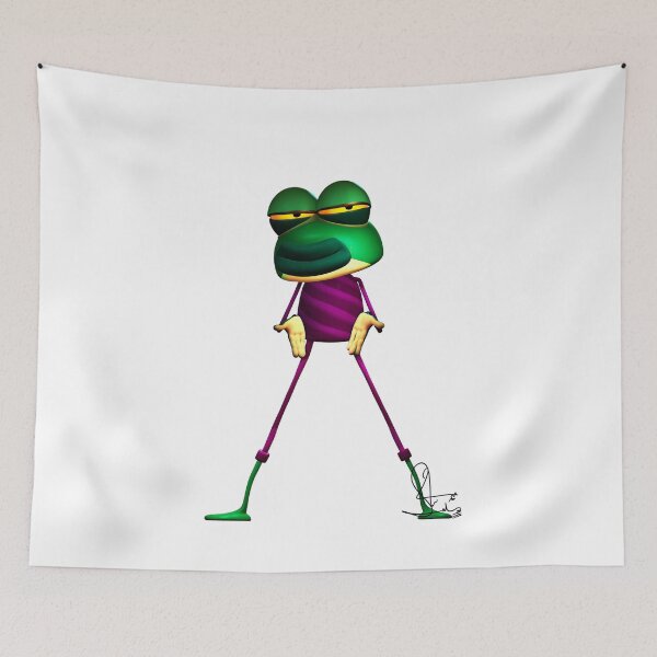 Item preview, Froggy Lame - original art - T Shirt designed and sold by FreakyFroggs.