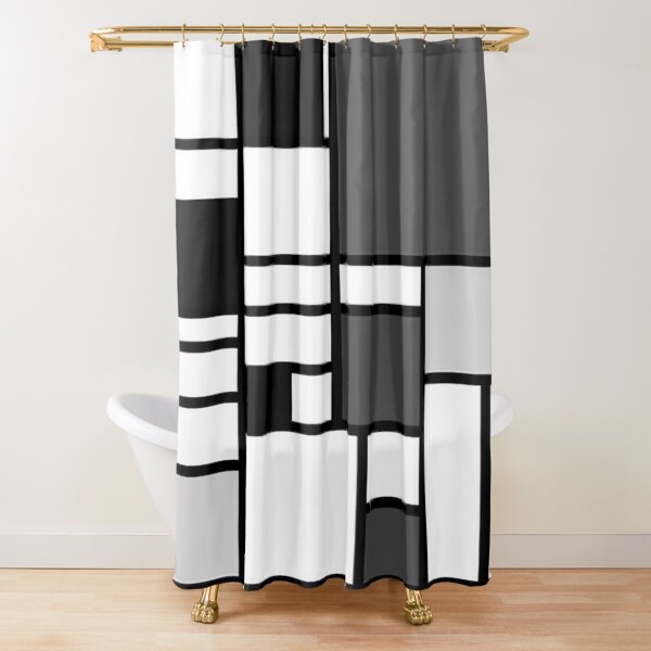Item preview, piet mondrian - Composition with,grey,black,white, designed and sold by Olivia-One.