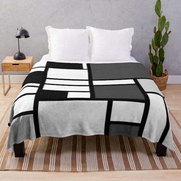 Item preview, piet mondrian - Composition with,grey,black,white, designed and sold by Olivia-One.