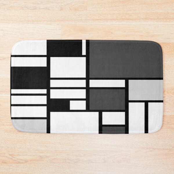 Item preview, piet mondrian - Composition with,grey,black,white, designed and sold by Olivia-One.