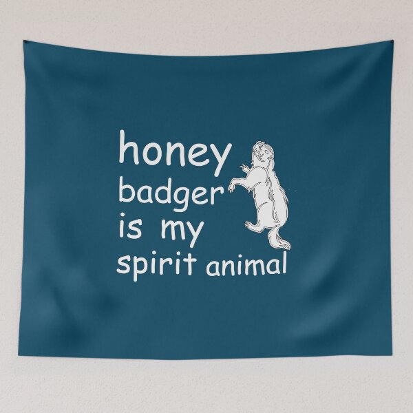Artikelvorschau,  "honey badger is my spirit animal , Funny Gift  for animal lover" entworfen und verkauft von adarth.