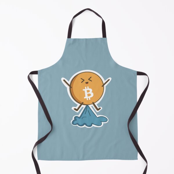 Item preview, Crypto Cute kawaii Bitcoin coin - to the moon designed and sold by Crypmetal.
