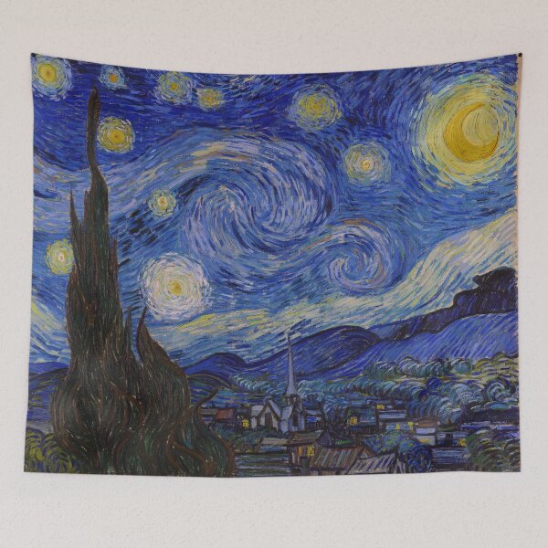Item preview, The Starry Night by Vincent van Gogh (1889) designed and sold by allhistory.