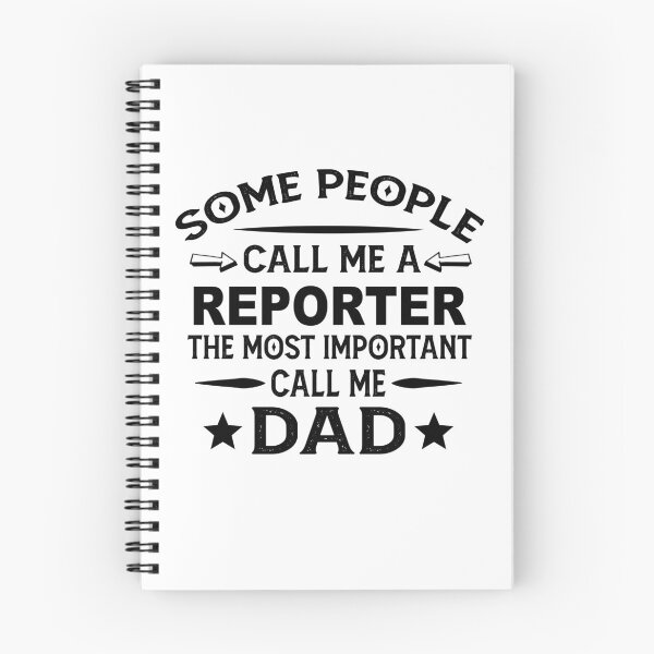 Item preview, reporter Father Dad T-shirt gift for father's Day reporter Dad Father's Day, reporter Dad Hudband Christmas Gift designed and sold by xlnv.