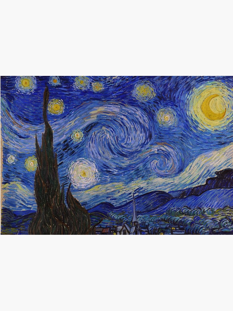 Tableau de vincent van gogh la nuit discount étoilée