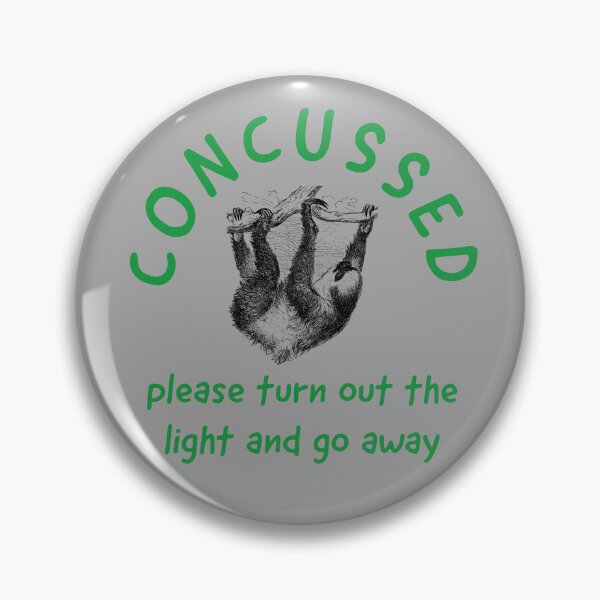 Item preview, Gift for concussion patient, traumatic brain injury, TBI, concussed, funny themed T-shirt, sticker, and mug  designed and sold by smichaeliv.